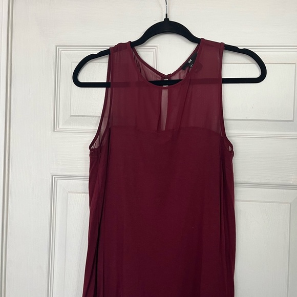 “H&M” Women’s tank top/wine colored size medium - Picture 1 of 5